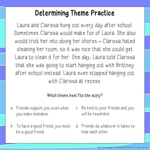 Determining Theme Slideshow