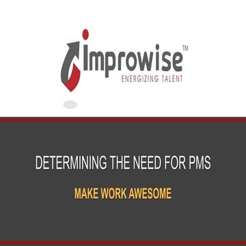 Implement Performance Management System - Improwise