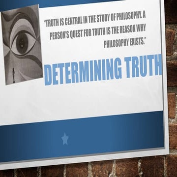 Determiningtruthfinal