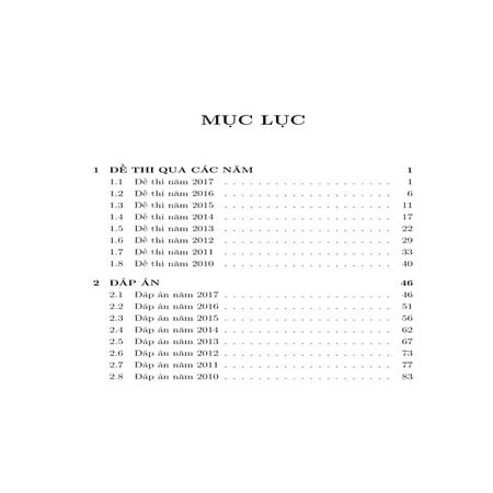 Đề thi Toán học Hoa Kỳ (AMC8) từ 2010 đến nay bản tiếng Việt có đáp án