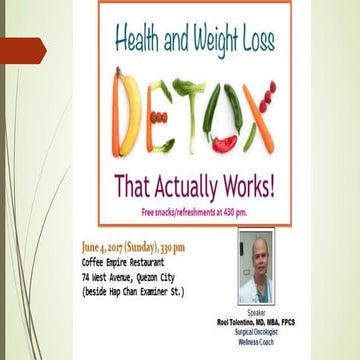 Detoxification by roel tolentino