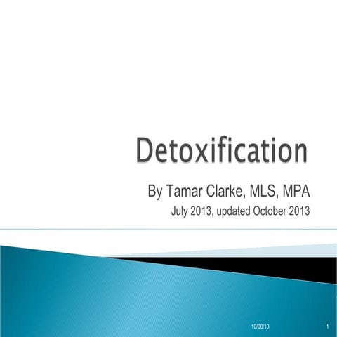 Detoxification presentation 97 to 2003 format