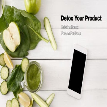 Detox Your Product
