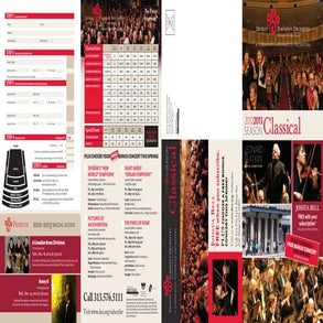 Detroit   classics brochure #2