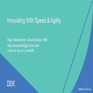 Discover - Innovating With Speed and Agility
