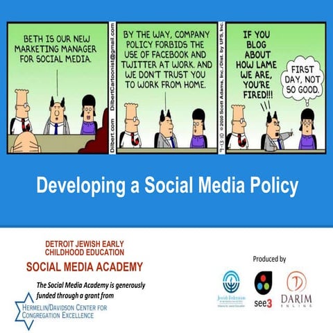 Detroit social media policy
