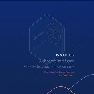 A decentralized future – the techno...
