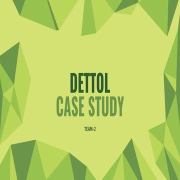 Dettol brand perception