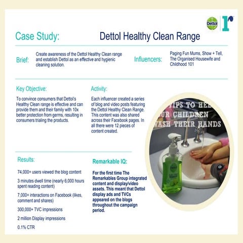 Dettol Healthy Clean | The Remarkables Group