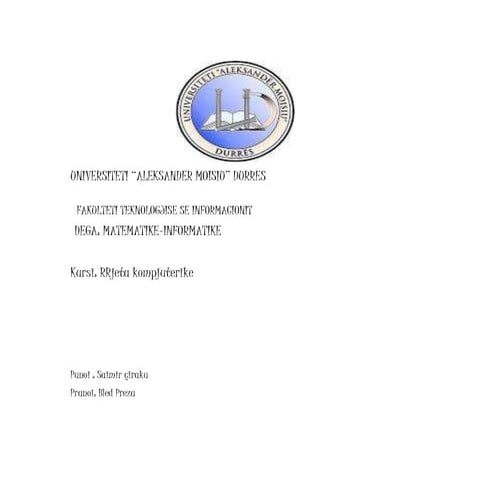 Rrjeta kompjuterike.