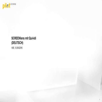 SCREENlens - People & Face Tracking for Digital Signage