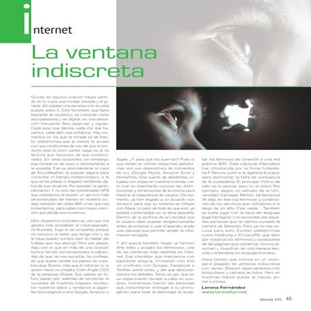 La ventana indiscreta