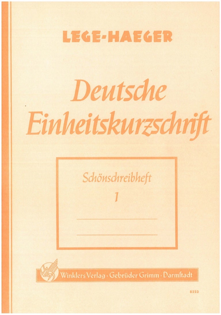 Deutsche einheitskurzschrift schoenschreibheft_1