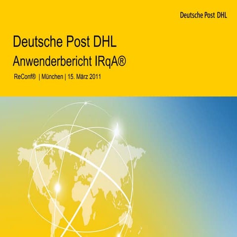 Deutsche Post REConf 2011   Visure Solutions
