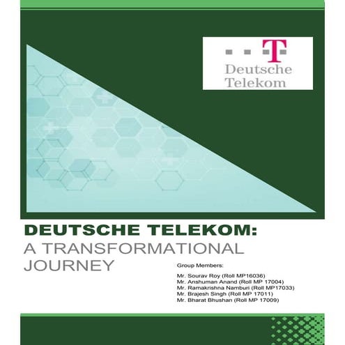 DEUTSCHE TELEKOM: A TRANSFORMATIONAL JOURNEY