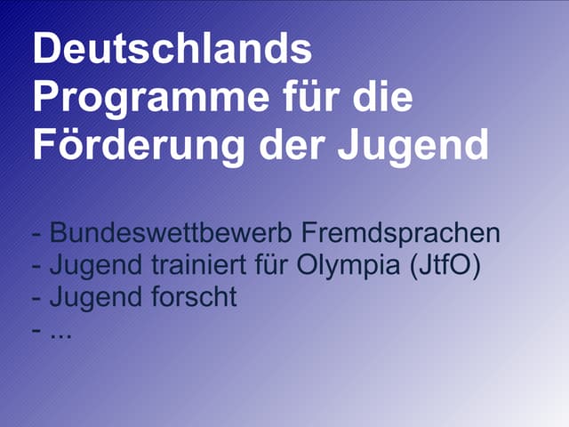 Deutsch Referat