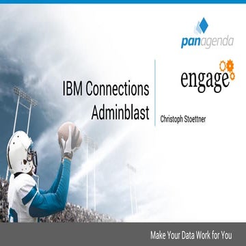 Adm02. IBM Connections Adminblast