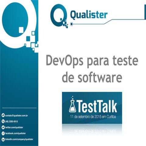 DEV-OPS para teste de software