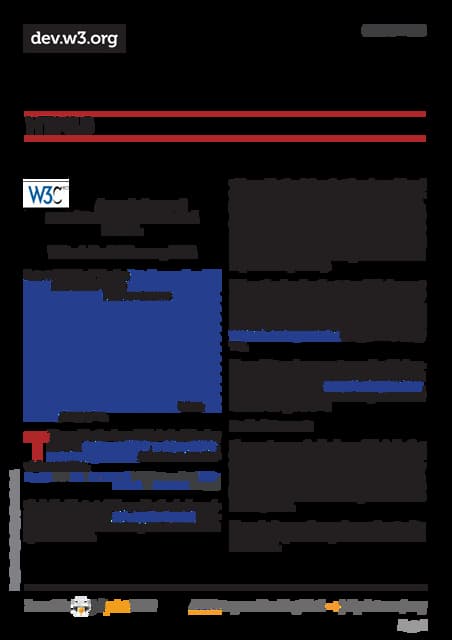 Dev.w3.org html5