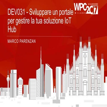  Develop a portal to manage your IoT Hub solution