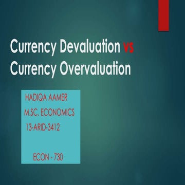 Devaluation by hadiqa