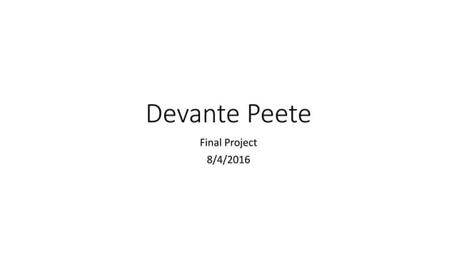 Devante peete (peete,devante)