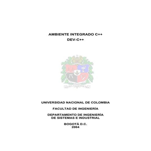 Manual del dev c++ | PDF