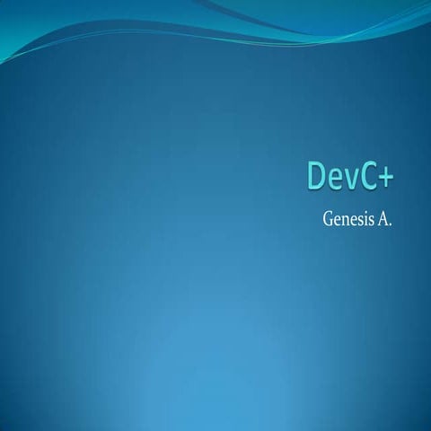 DevC++ | PPT