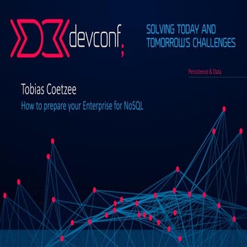 How to prepare your Enterprise for NoSQL