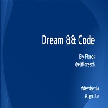 ￼Dream && Code