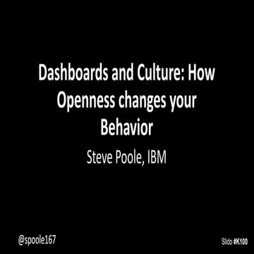 Keynote Dev Days vilnius 2018:  how openness changes your behaviour