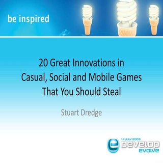 20 Game Ideas You Should Steal