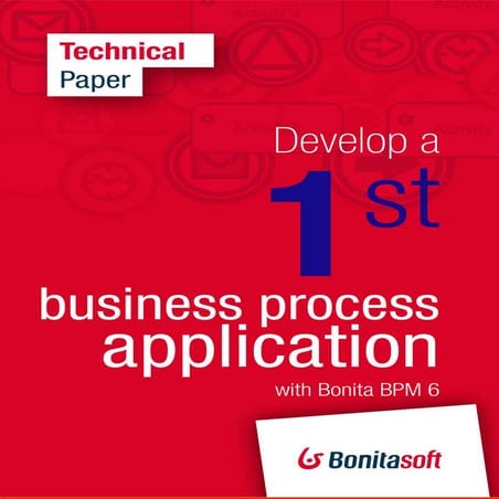 Develop a first business process application