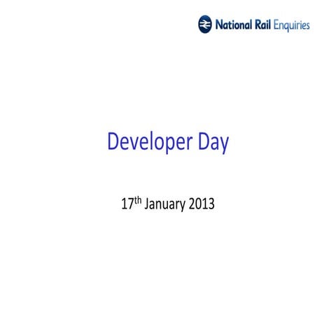 Developer day-2013-01-17