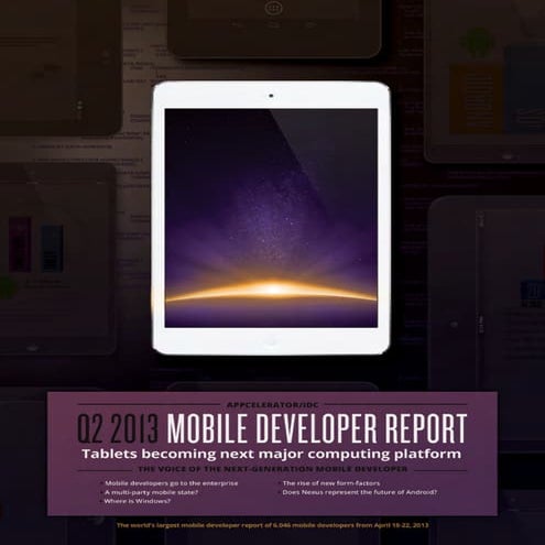 Developer survey-q2-2013