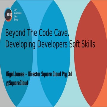 Developing Developer Communications Skills