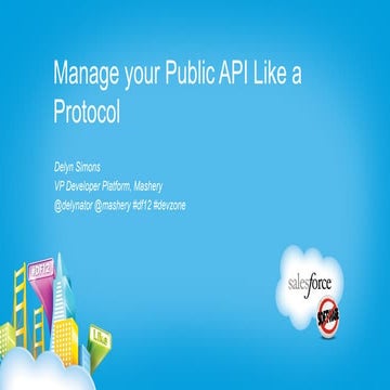 Manage your Public API Like a Protocol