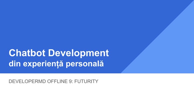 Developer Offline 9 - Futurity