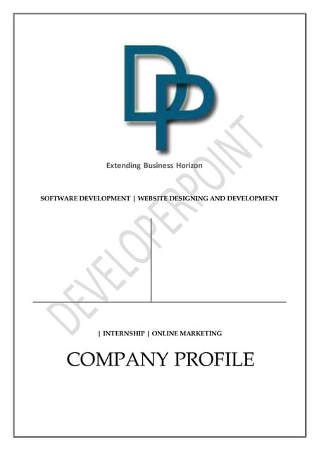 Developerpoint Info Pvt Ltd. presentations