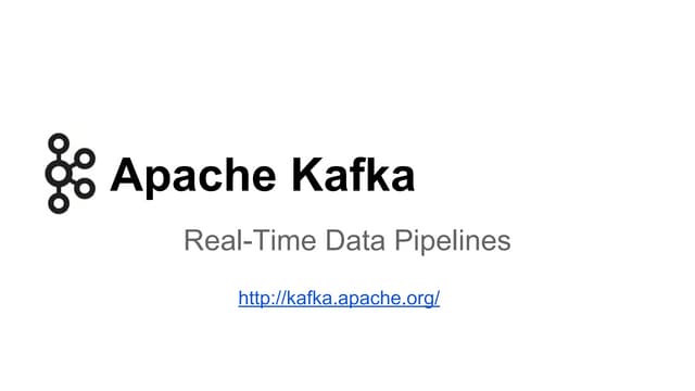 Developing Realtime Data Pipelines With Apache Kafka