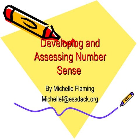 Developing Number Concepts in K-2 Learners