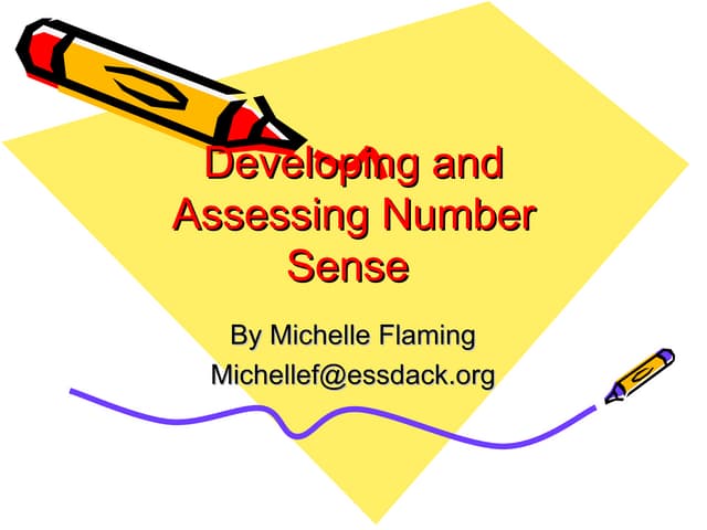 Developing Number Concepts in K-2 Learners