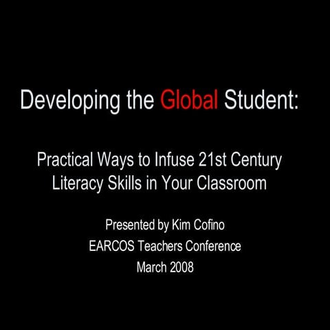 Developing the Global Student