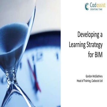 Developing a Learning Strategy for BIM