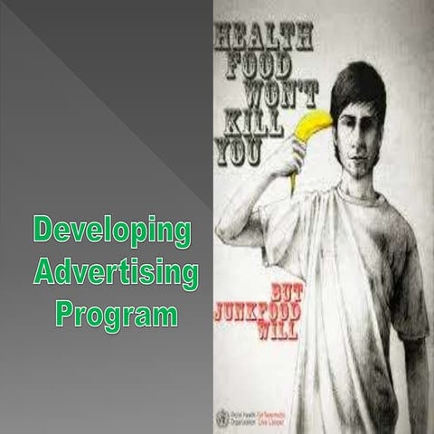 Developing an ad program | PPTX
