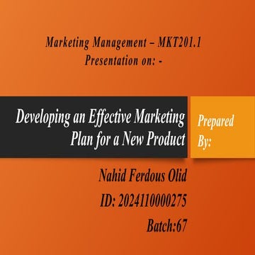 Developing an Effective Marketing Plan for a New.pptx