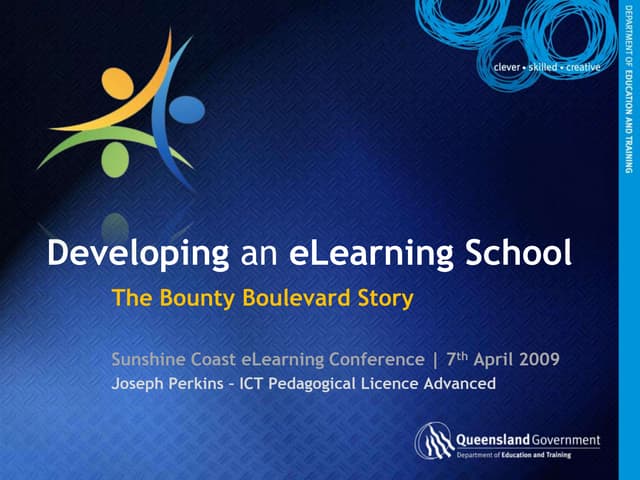 Developing An eLearning School - The Bounty Boulevard Story