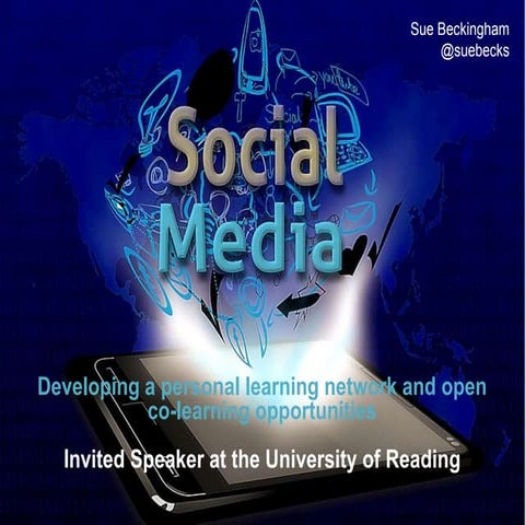 Developing a PLN and open co-learning opportunities #UoRsocialmedia