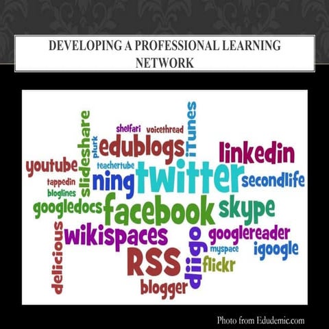 Developing a Professional Learning Network