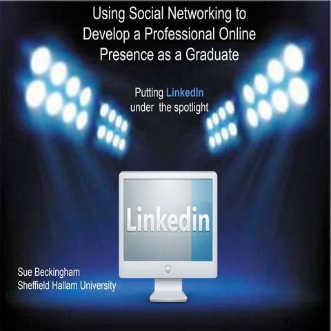 Developing a professional online presence as a graduate